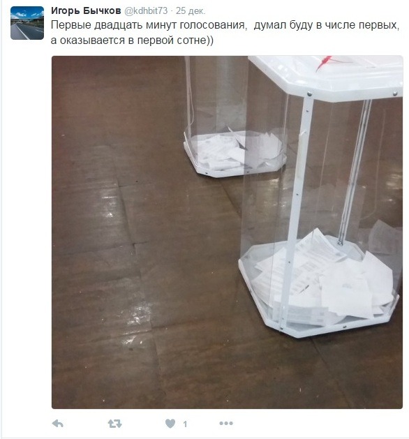 Игорь Бычков удивлется в день голосования