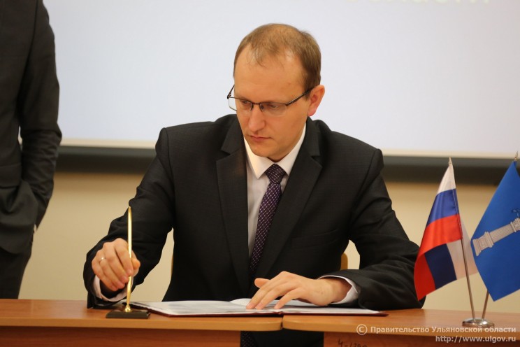 Министр промышленности, строительства, жилищно-коммунального комплекса и транспорта Ульяновской области Дмитрий Вавилин.