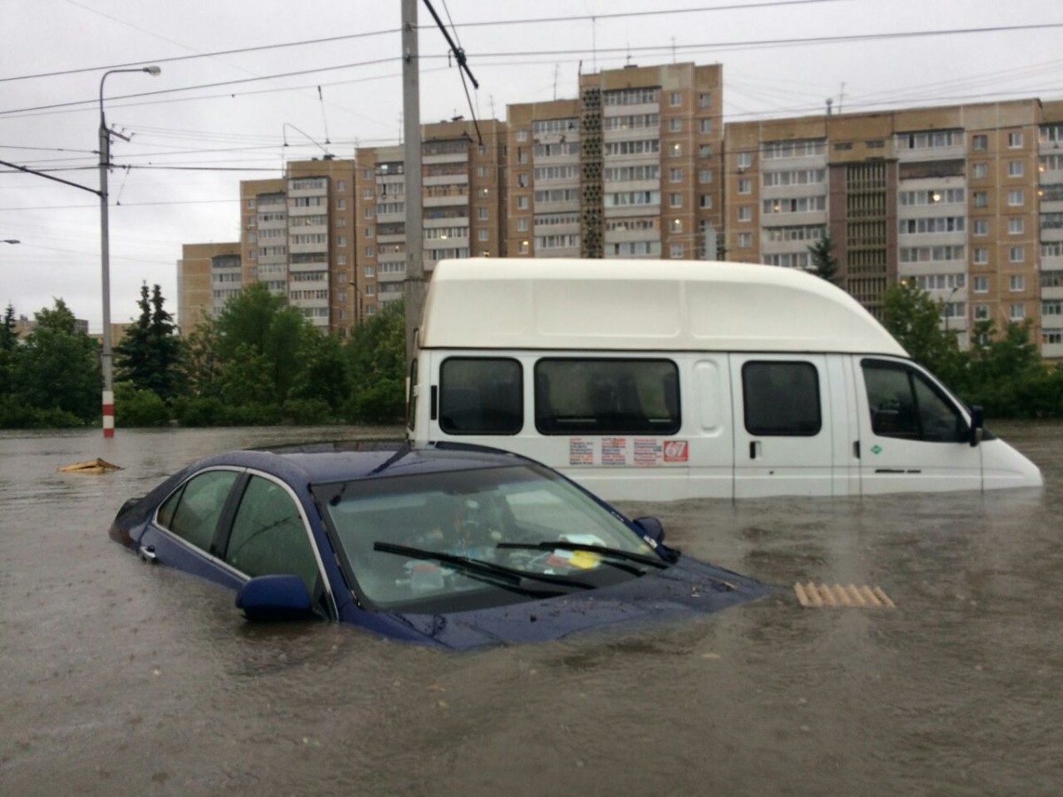 Simbirsk.city | Ульяновск на грани катастрофы: город атаковал сильнейший  дождь